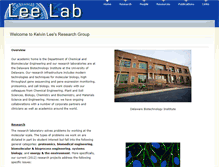 Tablet Screenshot of leelab.org